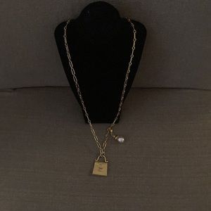 Karl Lagerfeld gold gold necklace